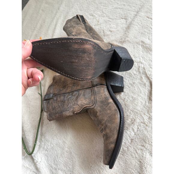 Rockin Country Women's Western Boots RC5031 Size 10 - Picture 4 of 5